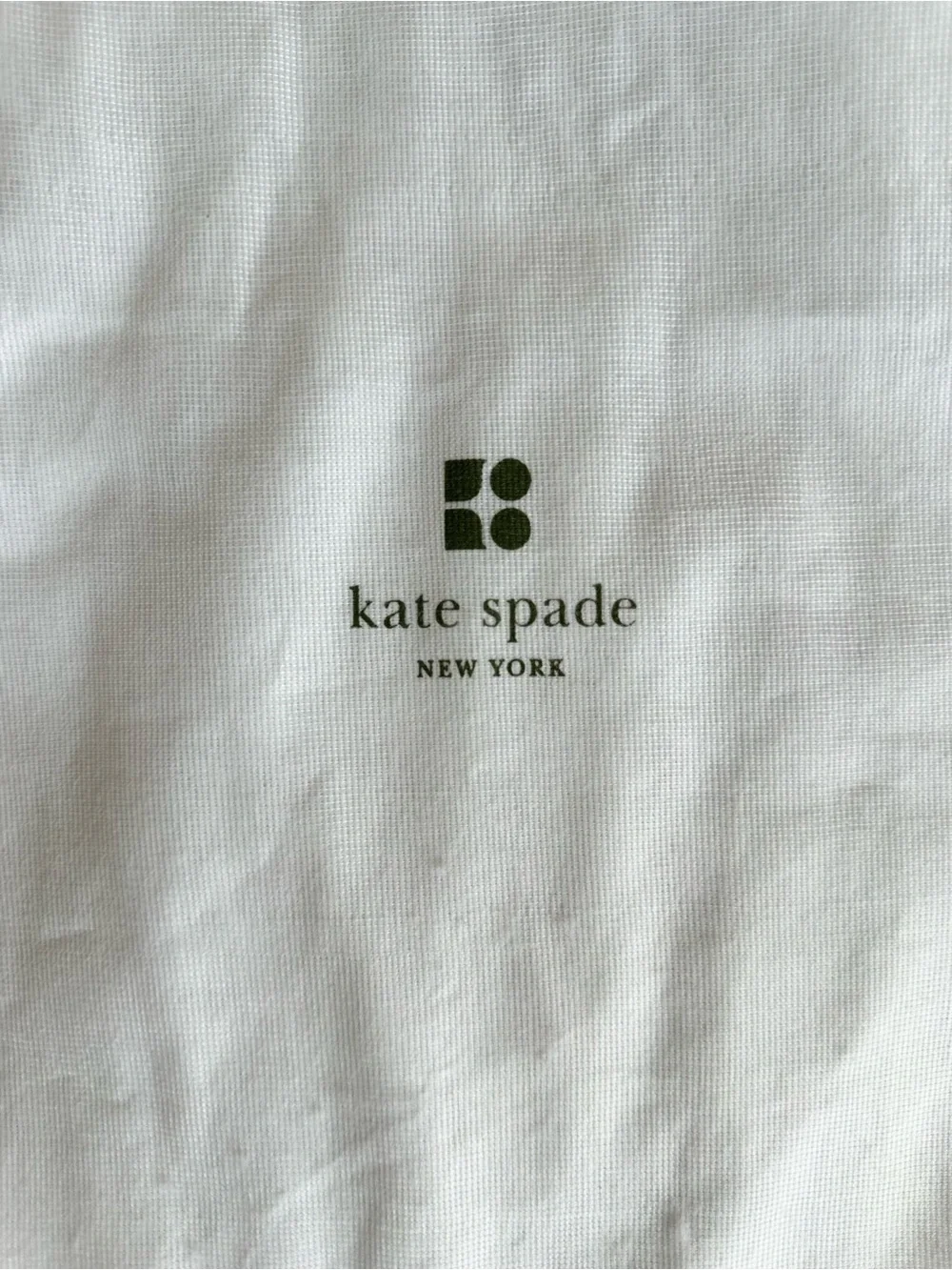 Kate Spade New York Drawstring Dustbag – 18.5” x 17” - Authentic